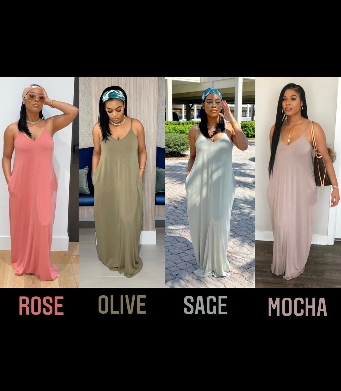 Make It Look Easy Maxi Dress